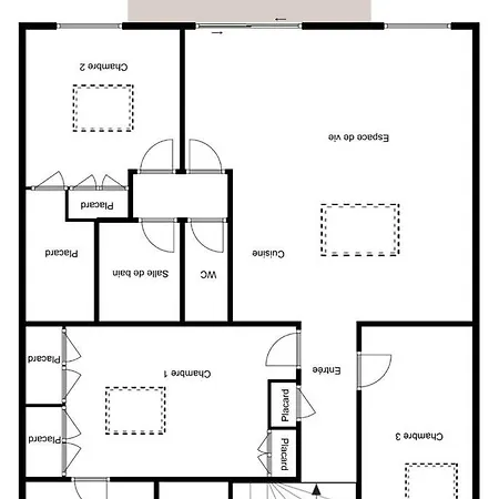 Apartment Modern 3 Bed Penthouse Apartment, Balcony & Garage, Close To Village & Bus